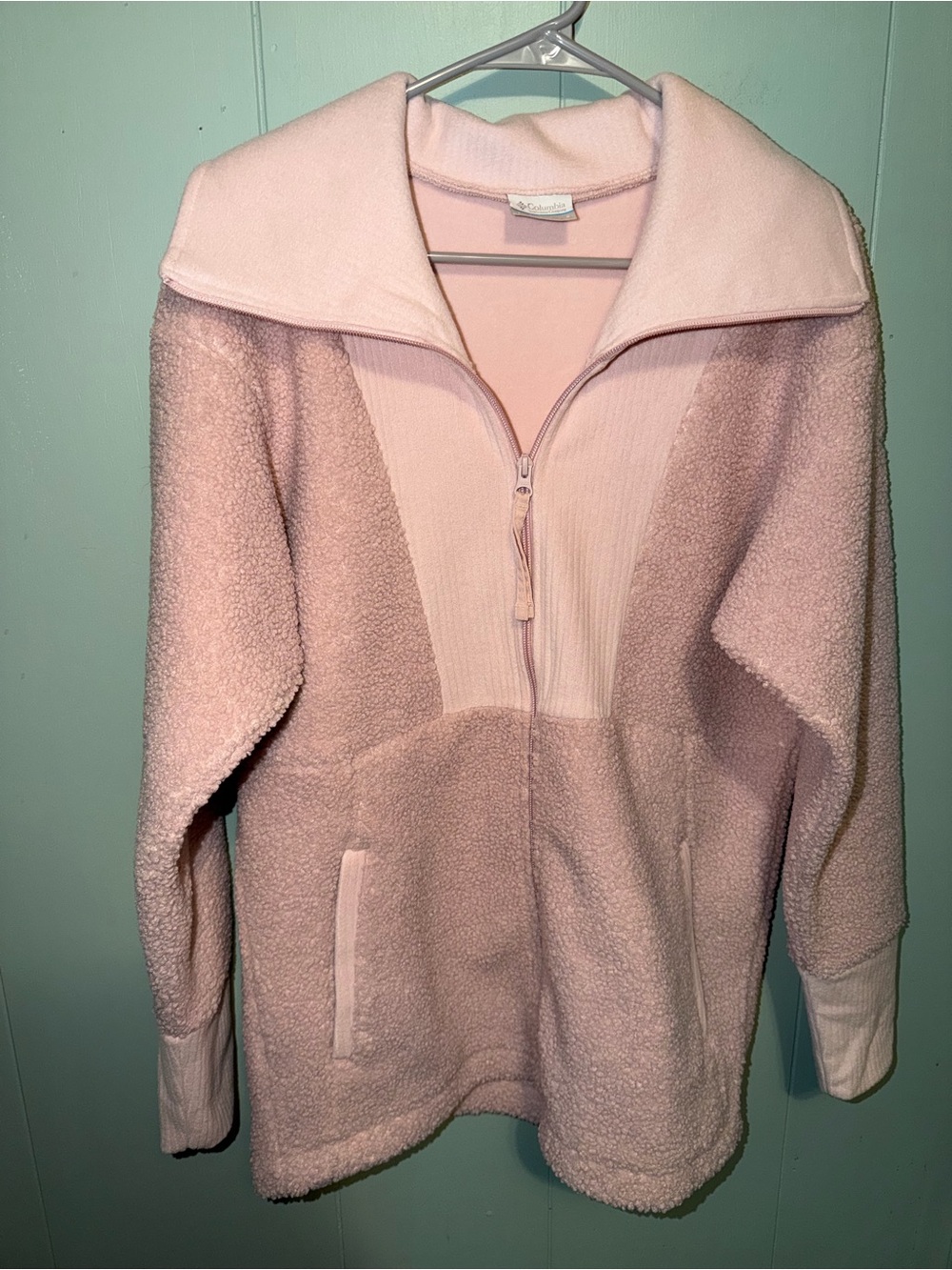 Columbia Women's Teddy Jacket in Light Pink